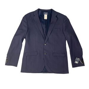 Lands End American Airlines Blazer Mens 42 Navy Traditional Fit Crew Uniform New
